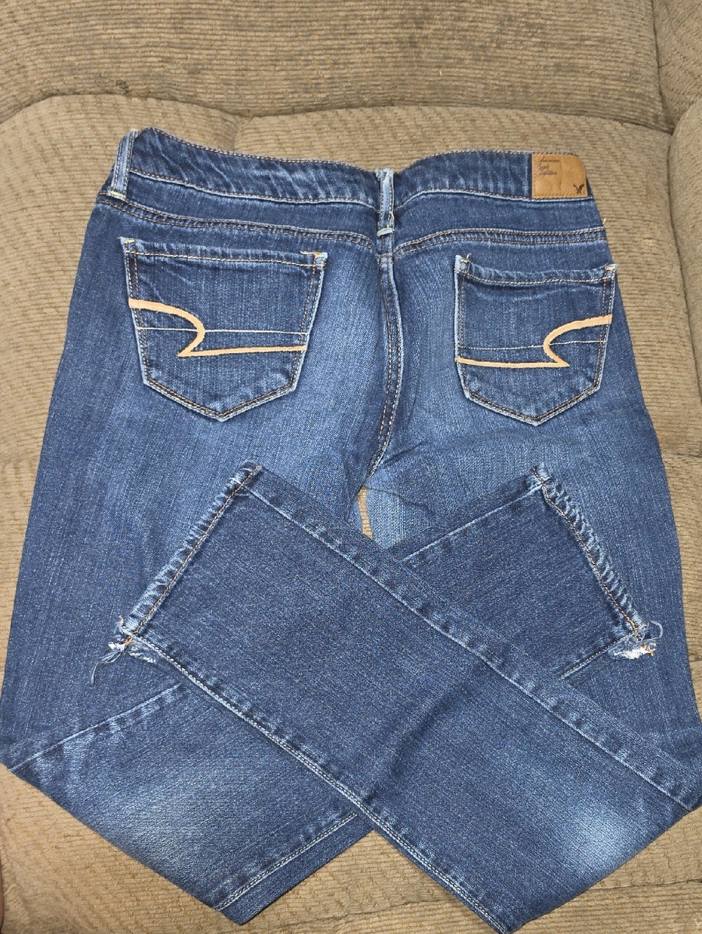 American Eagle Outfitters Blue Stretch Denim Jeans